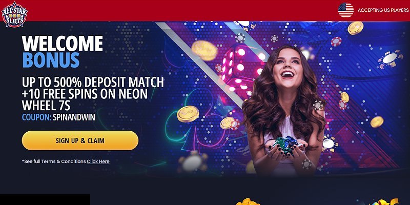 All Star Slots casino screenshot